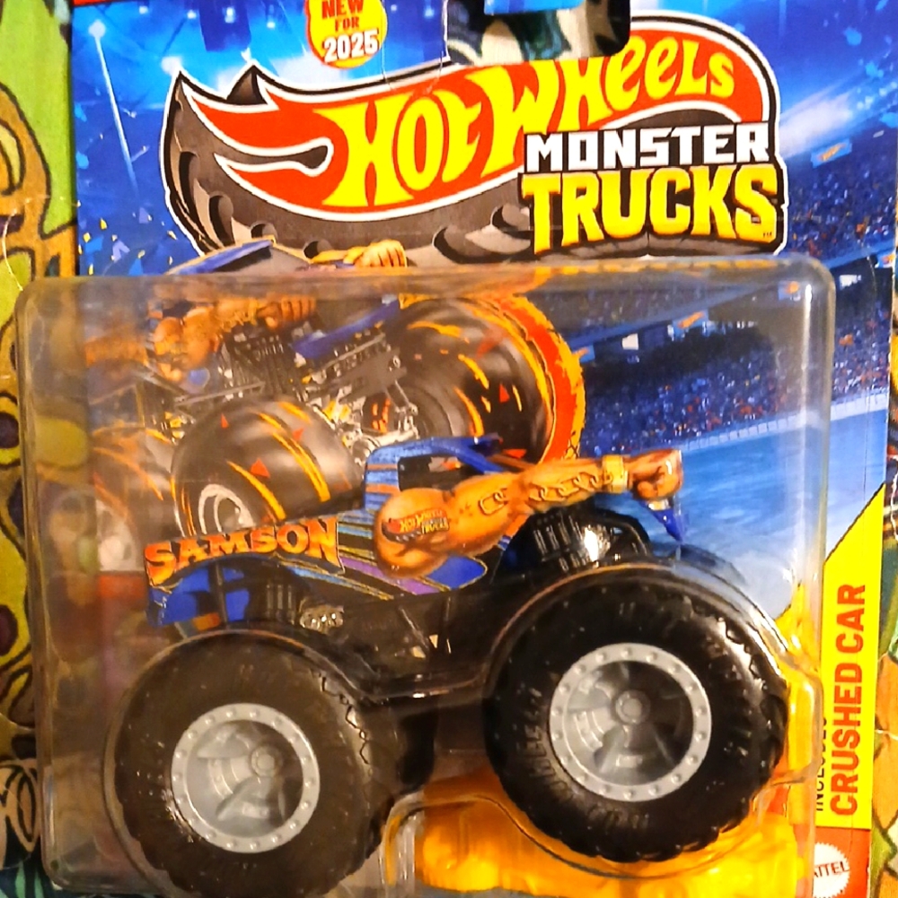 Monster HOT WHEELS Trucks Samson Toy 1/64